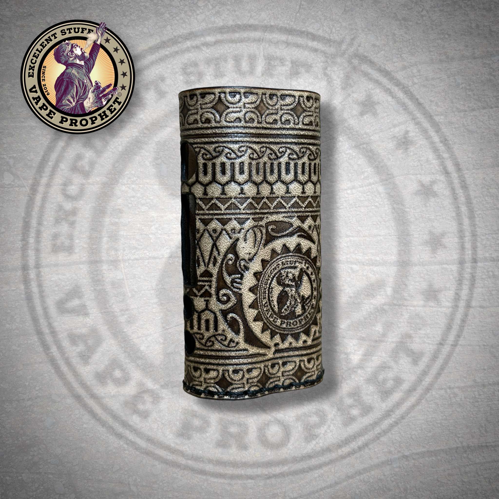 Leather Struktur Sleeve "Maui Nature", passend für die Pipeline Pro M/Dicodes Dani Micro 21700 
