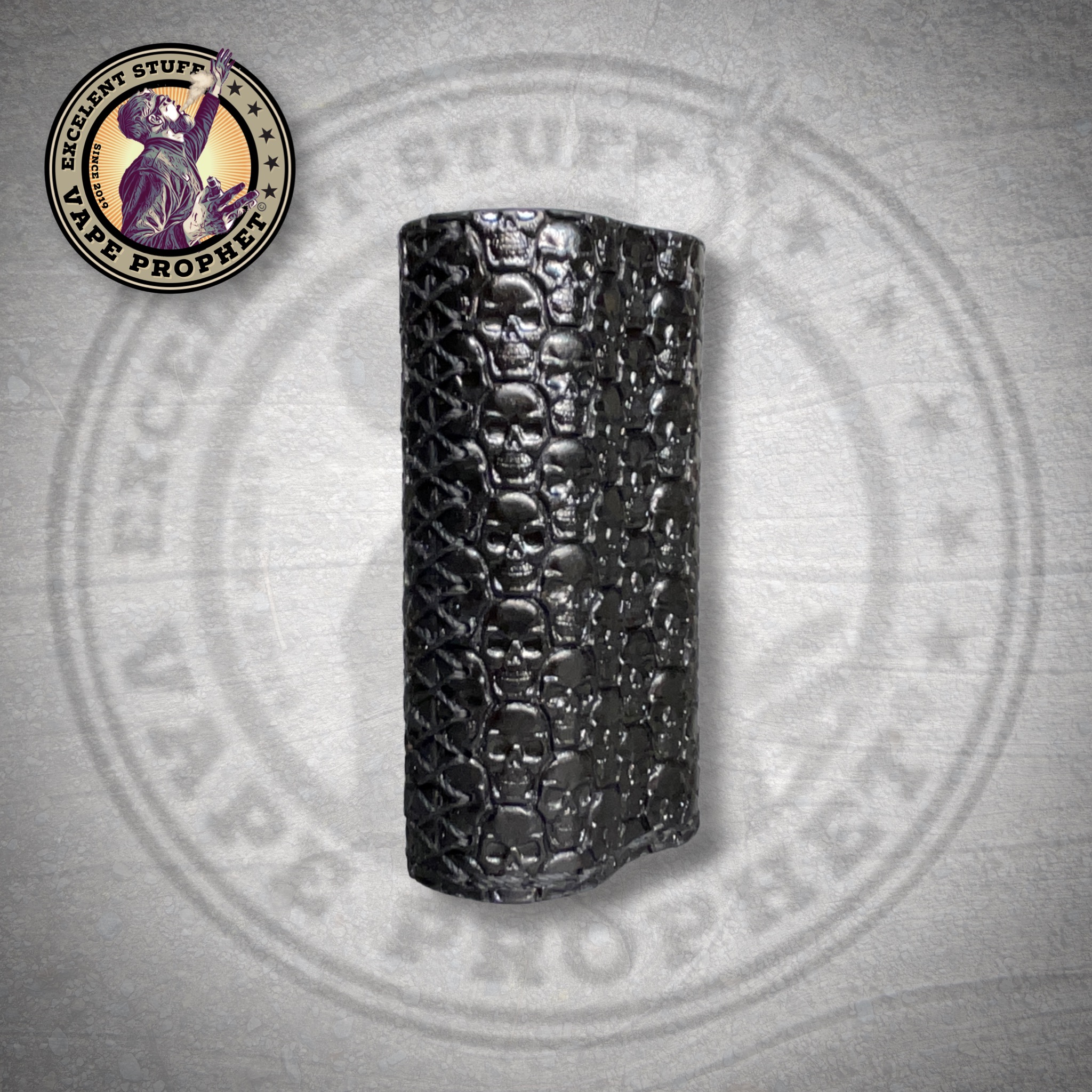 Struktur Sleeve "Black Skulls" passend für die Pipeline Pro80/Dicodes Dani Mini