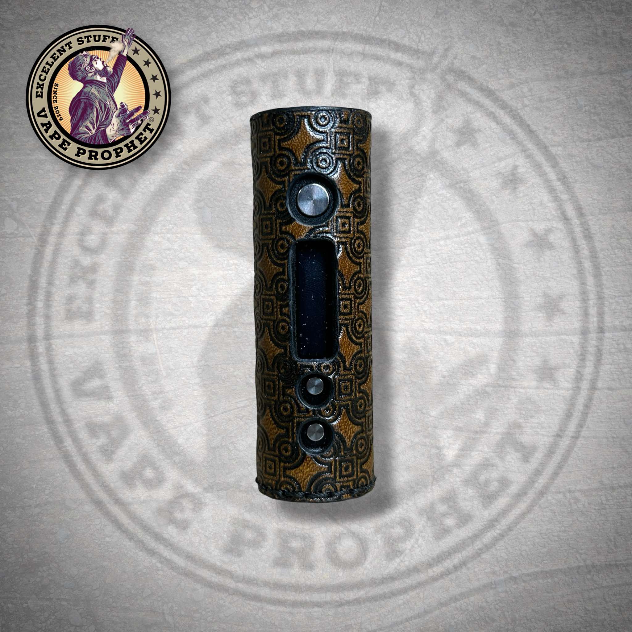 Leather Struktur Sleeve "Shifted", passend für die Pipeline Pro M/Dicodes Dani Micro 21700 