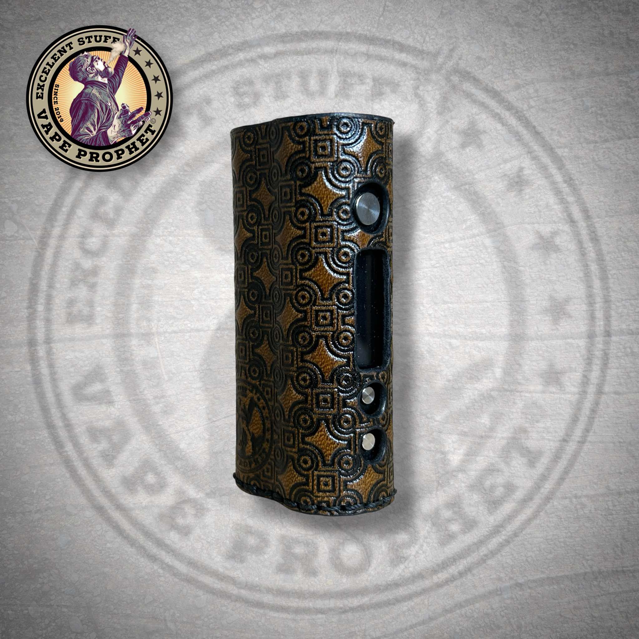 Leather Struktur Sleeve "Shifted", passend für die Pipeline Pro M/Dicodes Dani Micro 21700 