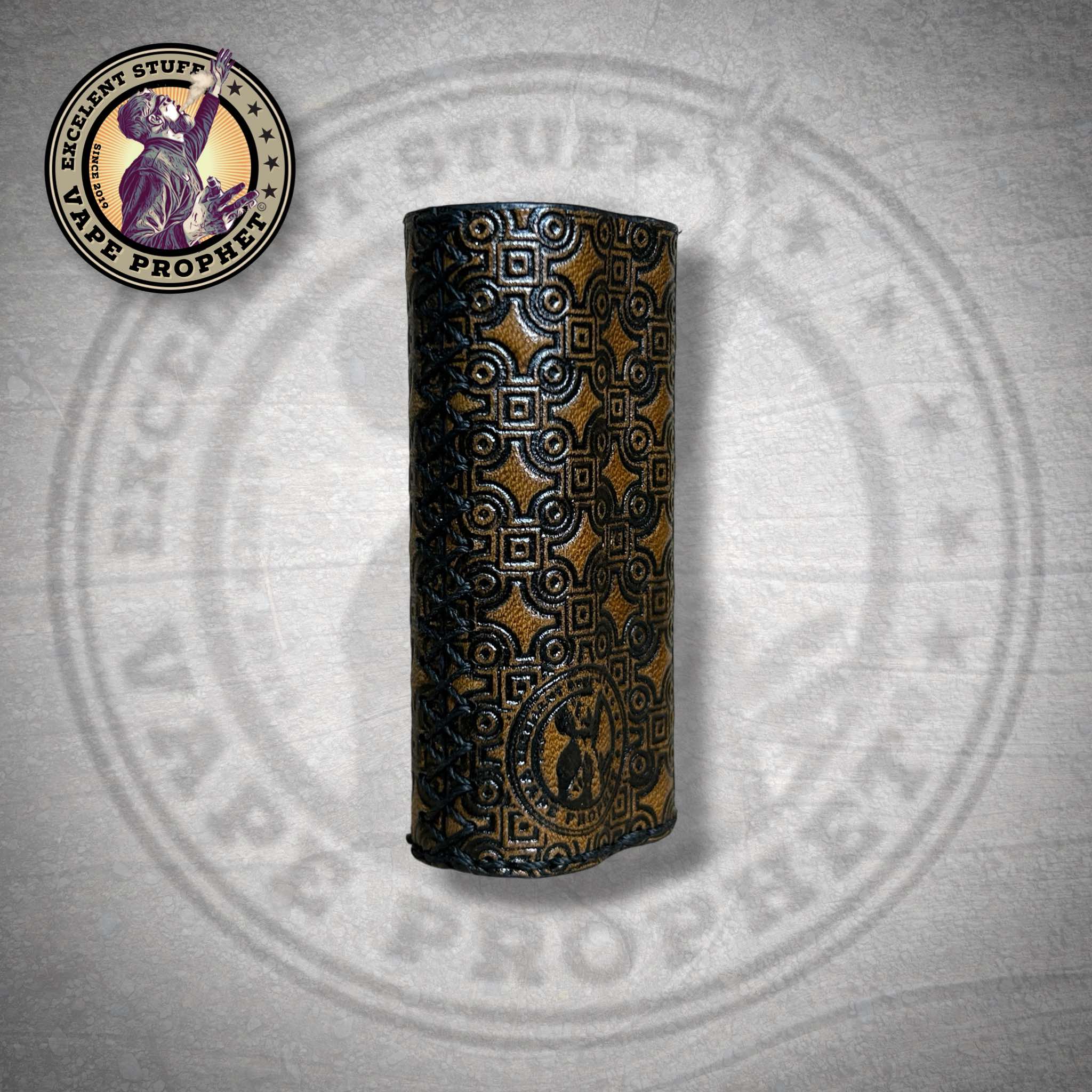 Leather Struktur Sleeve "Shifted", passend für die Pipeline Pro M/Dicodes Dani Micro 21700 