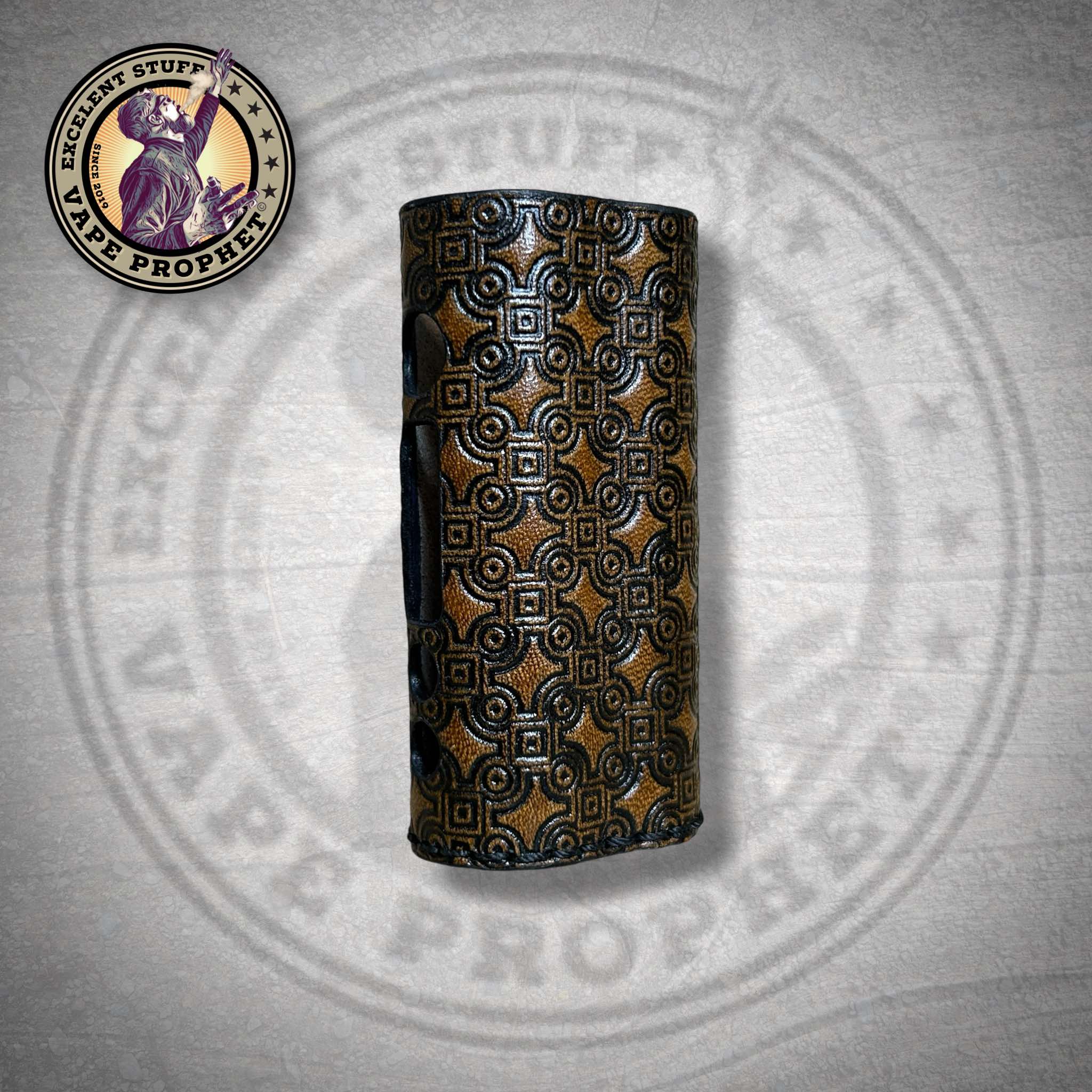 Leather Struktur Sleeve "Shifted", passend für die Pipeline Pro M/Dicodes Dani Micro 21700 