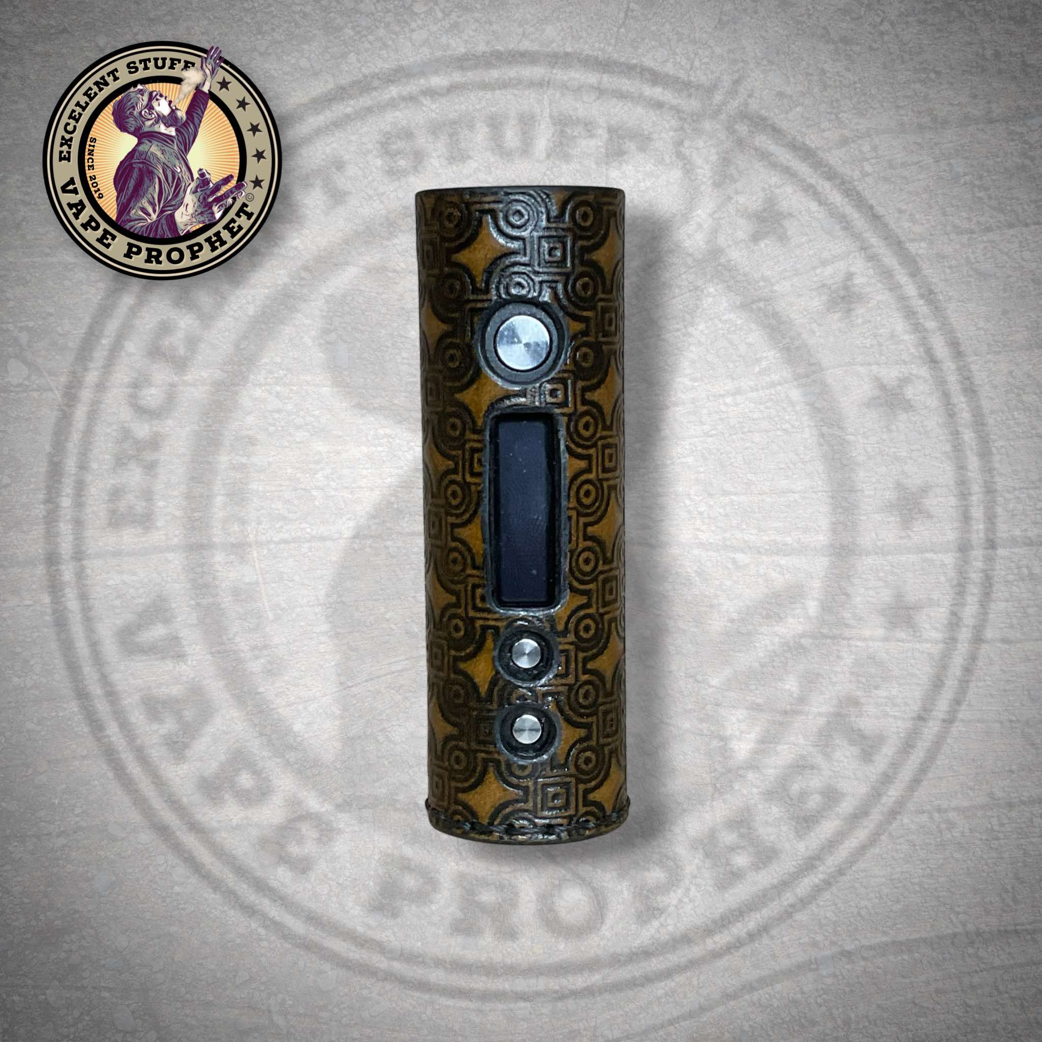 Leather Struktur Sleeve "Shifted", passend für die Pipeline Pro M/Dicodes Dani Micro 21700 
