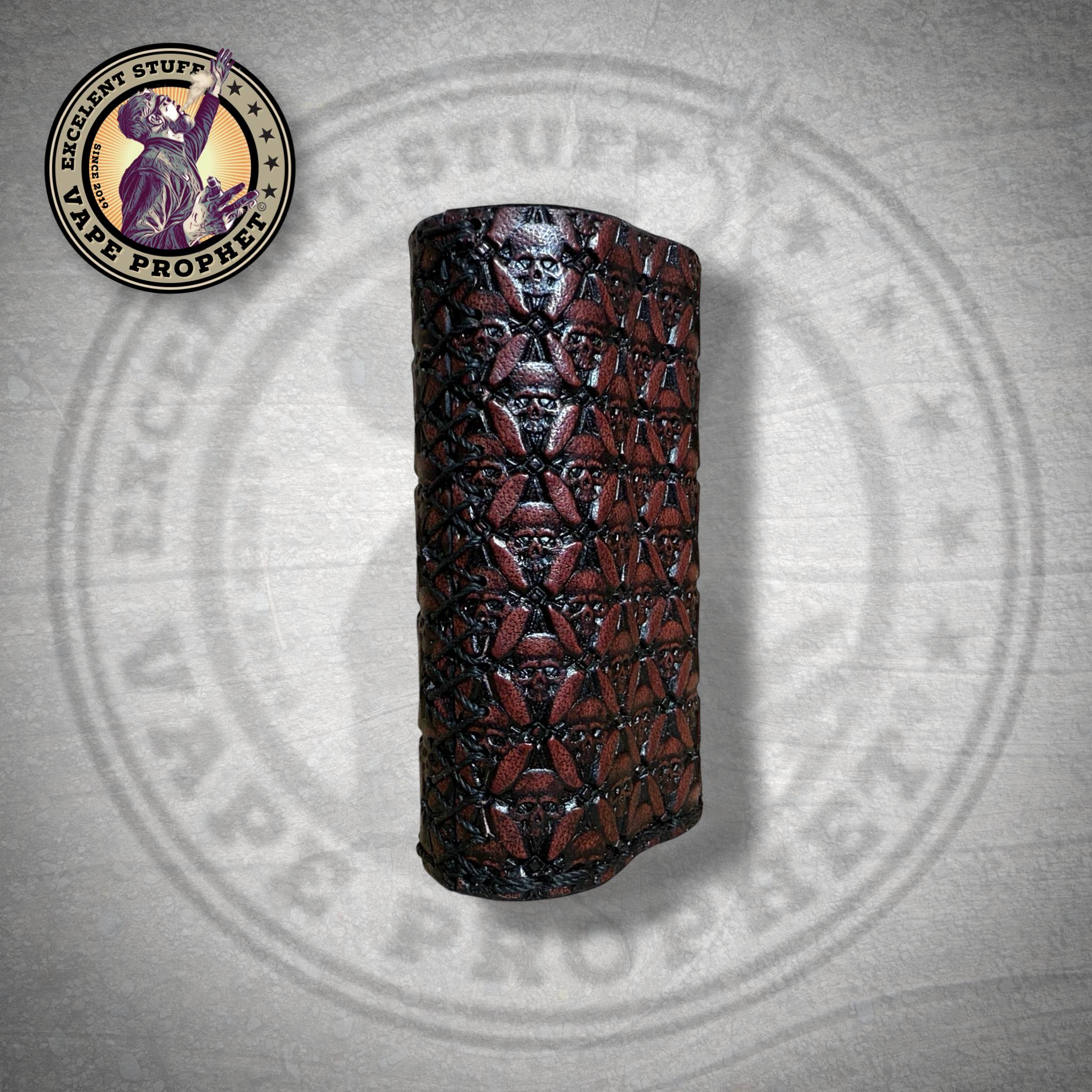 Struktur Sleeve "Exclusive Skulls Mahagoni" passend für die Pipeline Pro 80/Dicodes Dani Mini