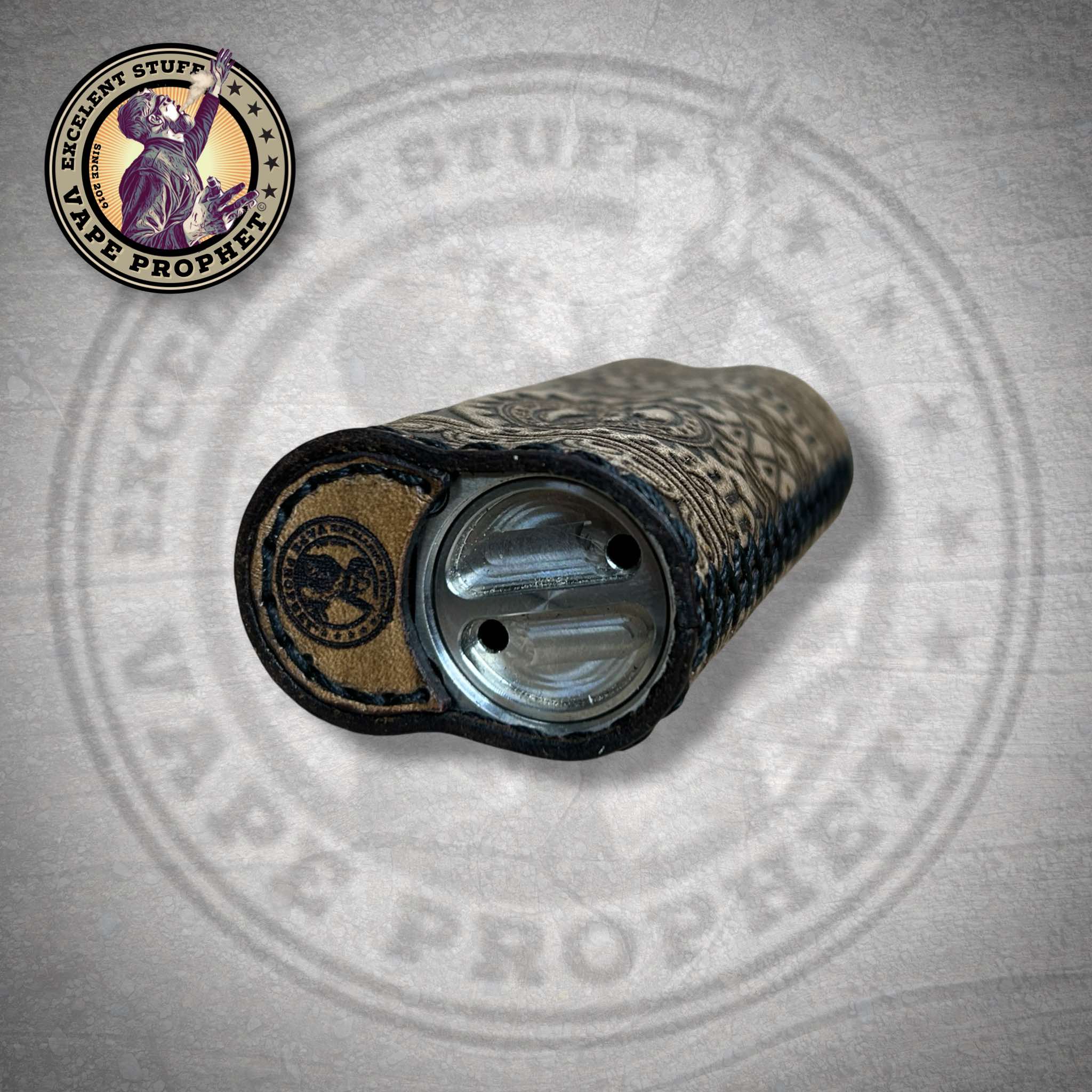 Leather Struktur Sleeve "Maui Nature", passend für die Pipeline Pro M/Dicodes Dani Micro 21700 
